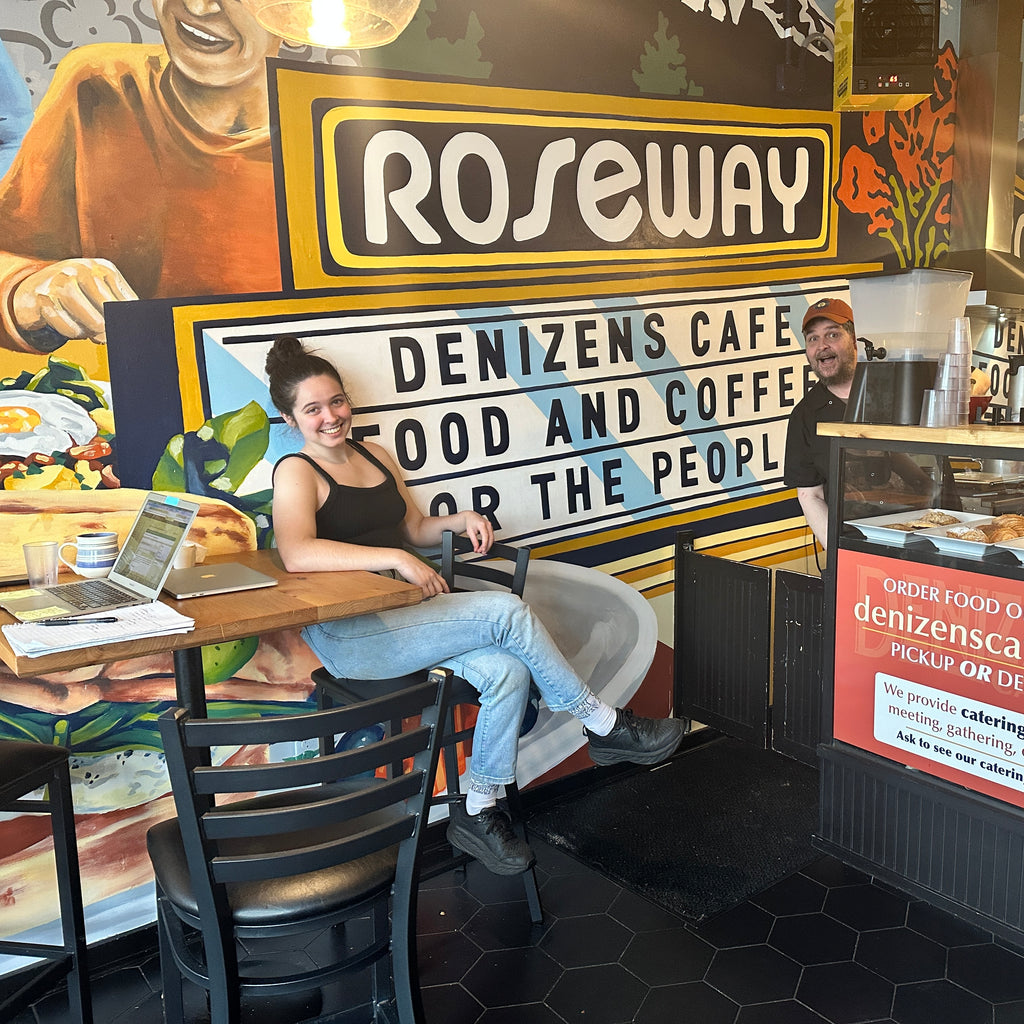 New Mural Unveiled at Denizen's Cafe!