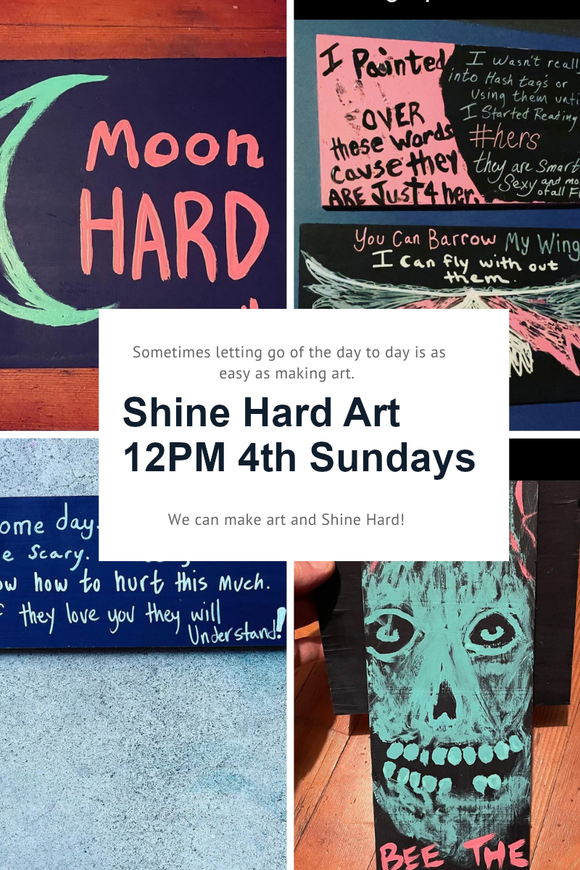Shine Hard Art | Ongoing Gathering | Rocky Butte Espresso Bar